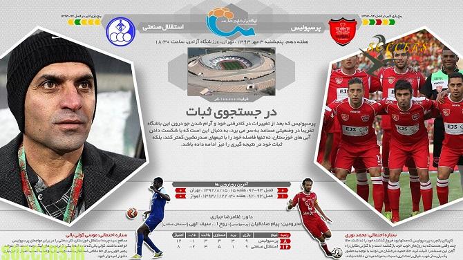 پیش بازی پرسپولیس - استقلال خوزستان/ در جستجوی ثبات