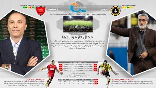 پیش بازی سپاهان - پرسپولیس/ جدال تازه واردها